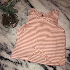 Stripped Crop Top